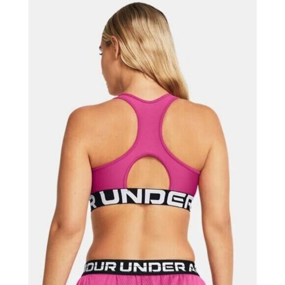 Under Armour Astro Pink Women's Sports Bra Size Large - Picture 2 of 6